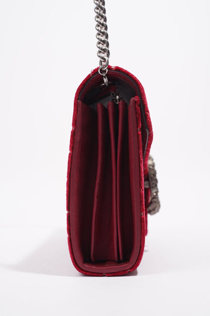 Gucci Dionysus Bag Red Velvet Mini