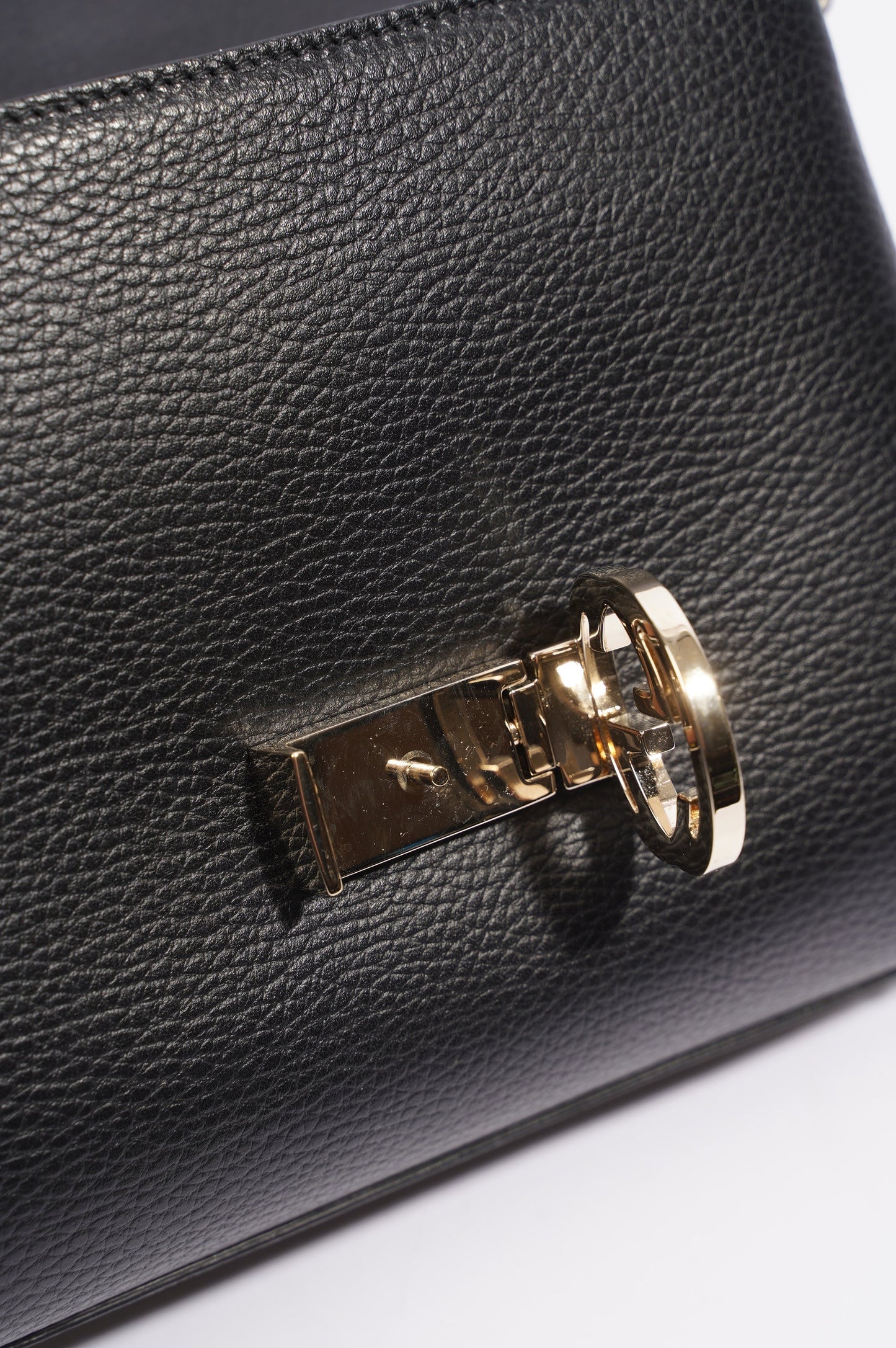 Gucci Womens Dollar Interlocking GG Bag Black