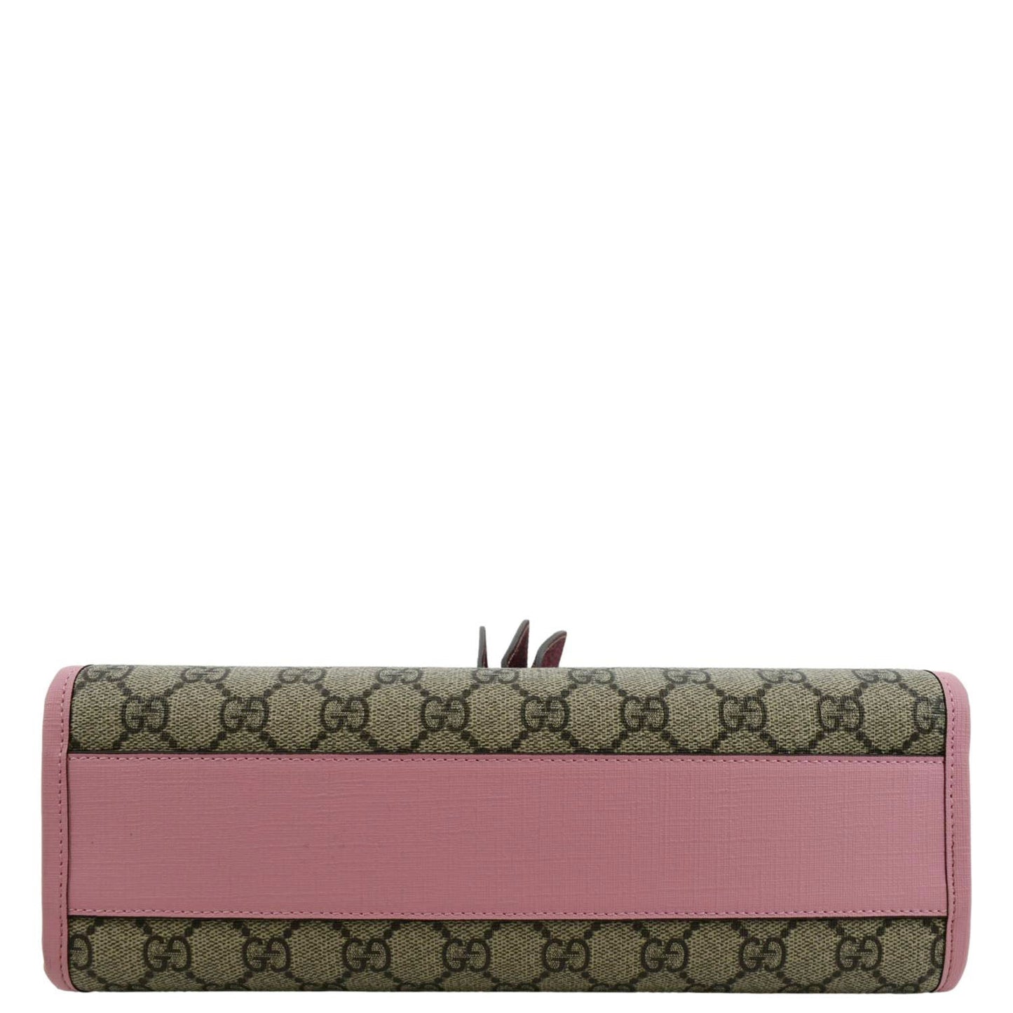 GUCCI Kids Strawberry GG Supreme Canvas Tote Bag Beige 630589