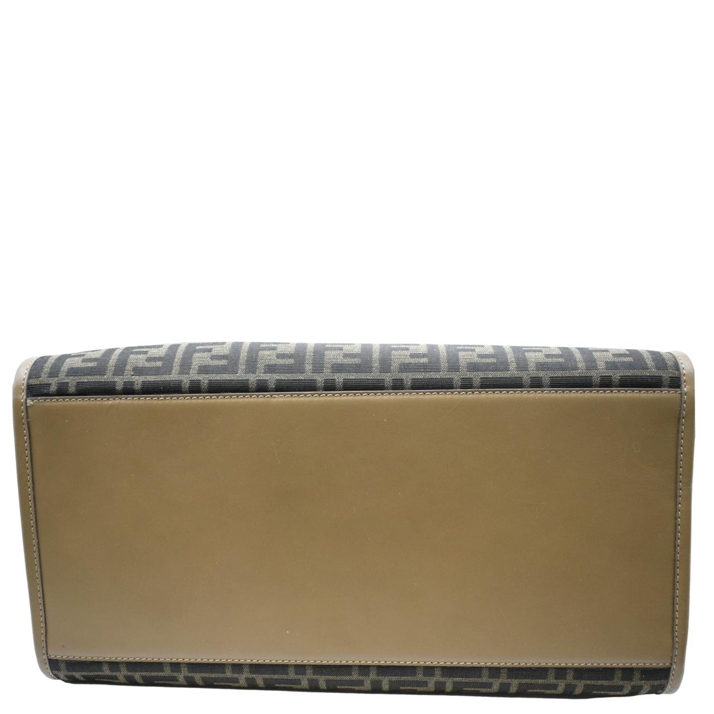 FENDI Sunshine Monogram Canvas Tote Bag Brown