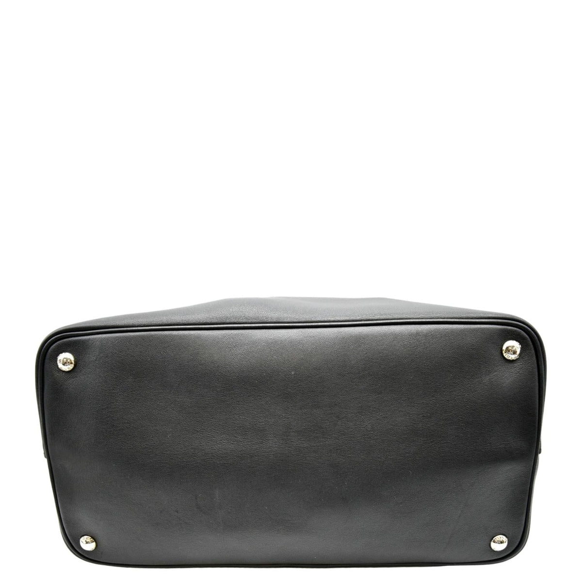 PRADA 2way Leather Tote Shoulder Bag Black BN2815