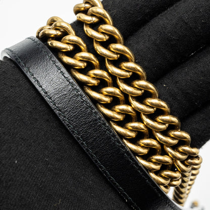 Gucci mini marmont bag calfskin black