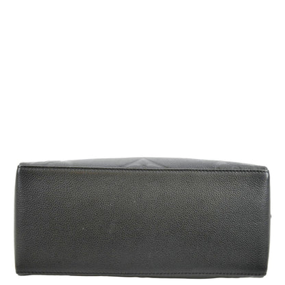 LOUIS VUITTON Petit Palais Monogram Empreinte Leather Shoulder Bag Black