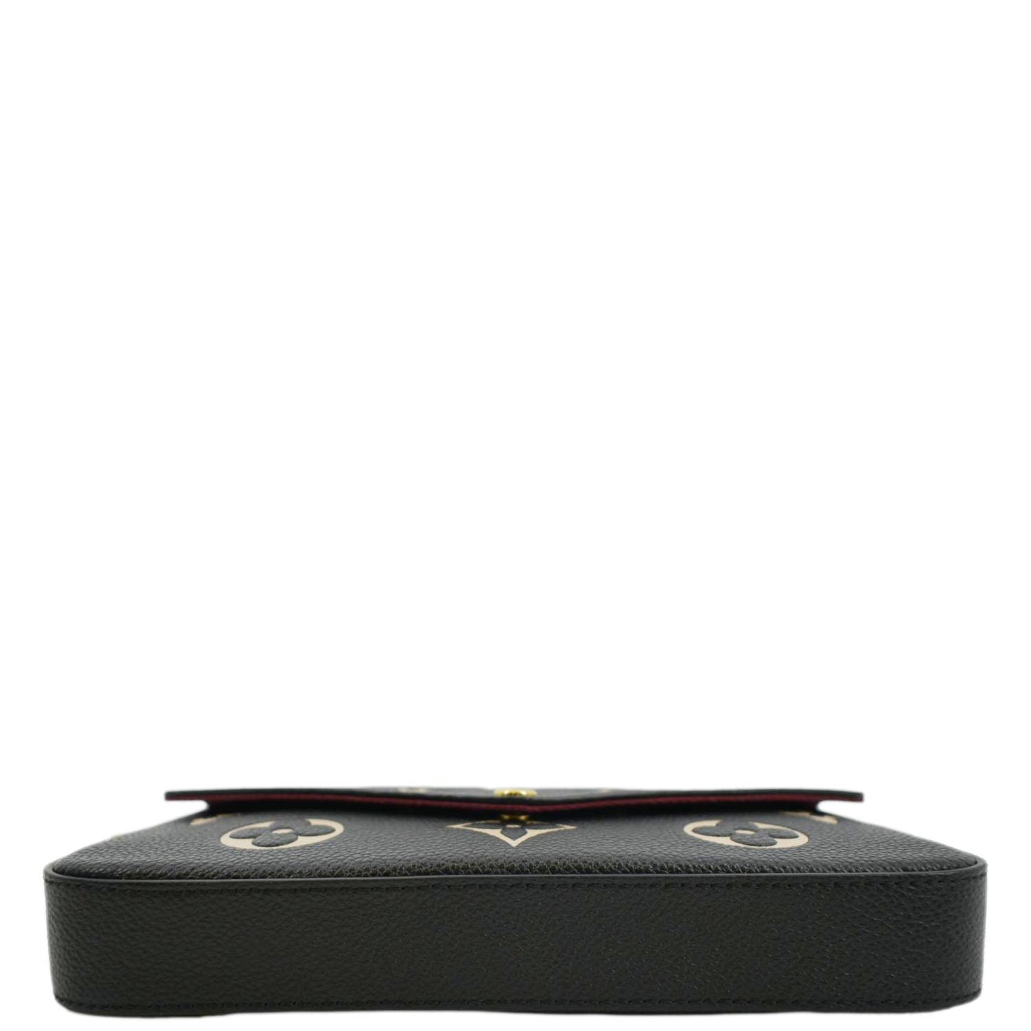 LOUIS VUITTON Felicie Pochette Monogram Empreinte Crossbody Bag Bicolor
