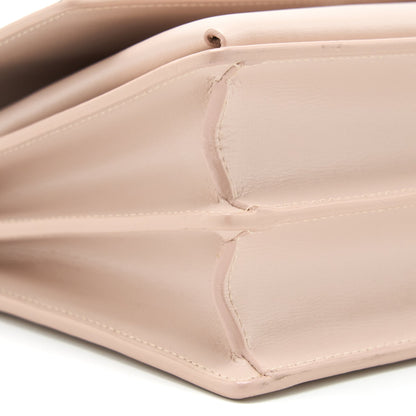 Saint Laurent Medium Sunset Chain Bag Calfskin Light Pink SHW