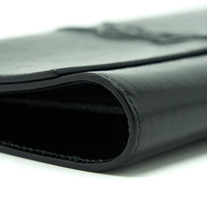 Saint Laurent / YSL Clutch Patent Black