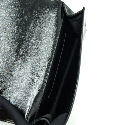 Saint Laurent / YSL Clutch Patent Black