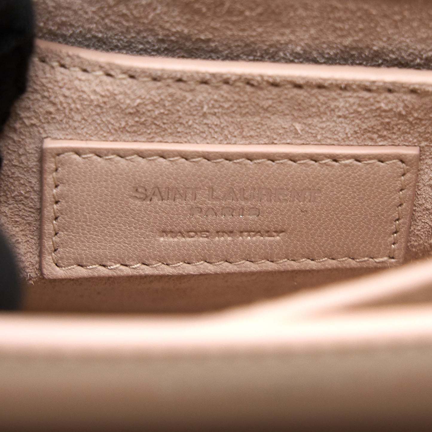 Saint Laurent Medium Sunset Chain Bag Calfskin Light Pink SHW