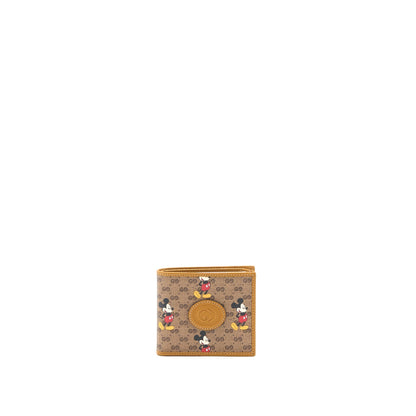 Gucci x Disney Mickey Mouse Wallet Mini GG Supreme Beige