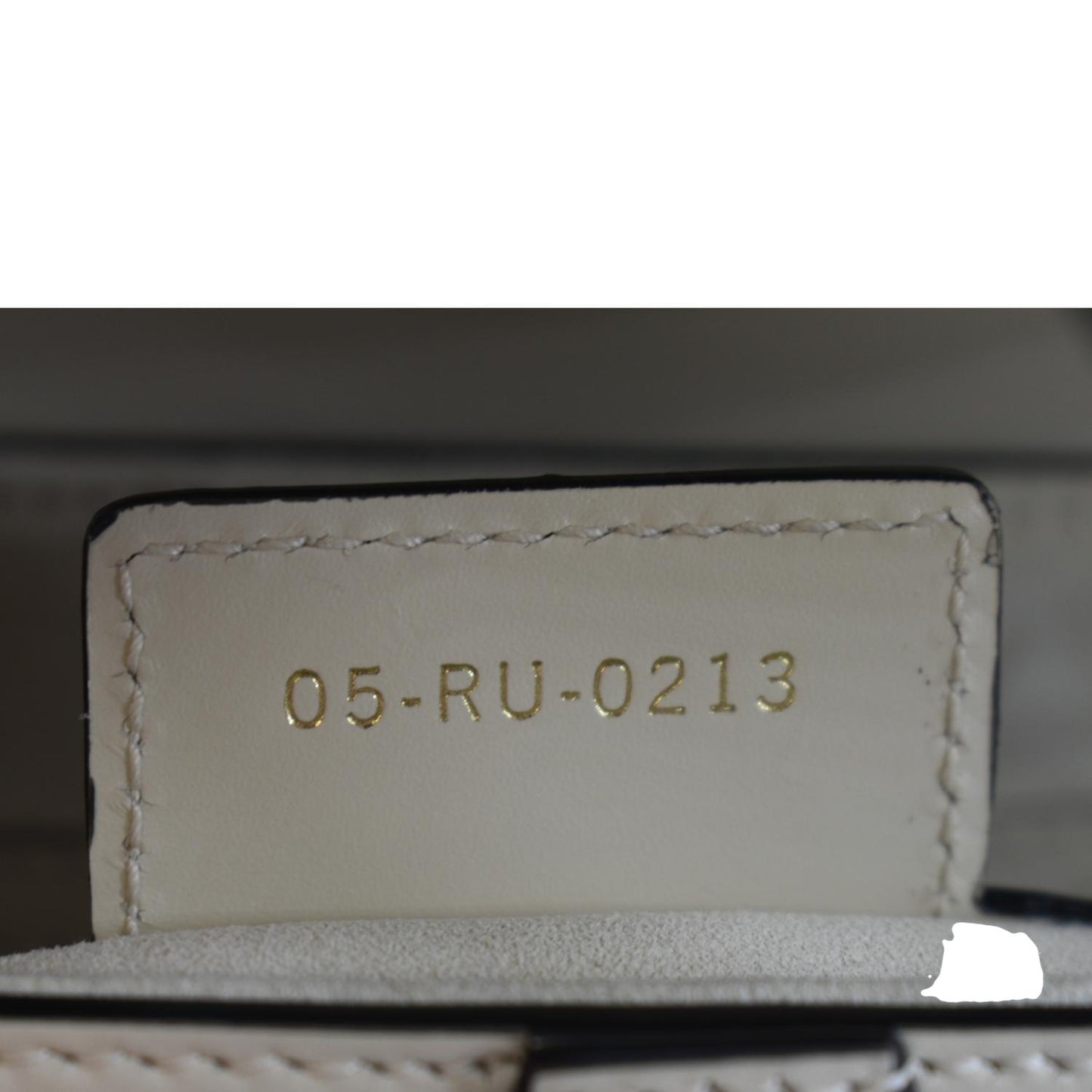 CHRISTIAN DIOR Saddle Smooth Calfskin Leather Satchel Shoulder Bag Dusty Ivory