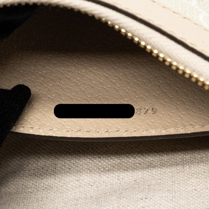 Gucci Ophidia Small Handbag GG Supreme Canvas Beige/White