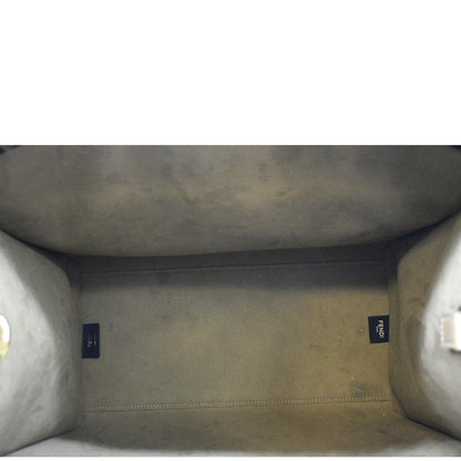 FENDI Sunshine Monogram Canvas Tote Bag Brown