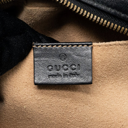 Gucci GG Marmont Small Matelasse Shoulder Bag Calfskin Black