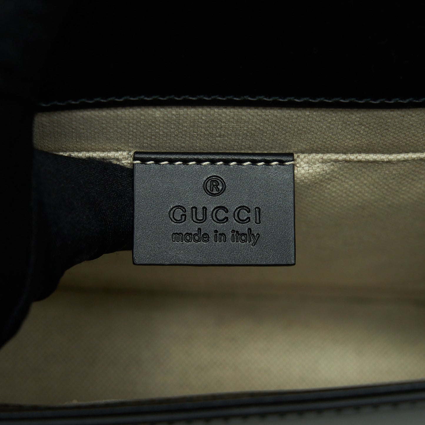Gucci GG Flap Bag Box Calfskin Black