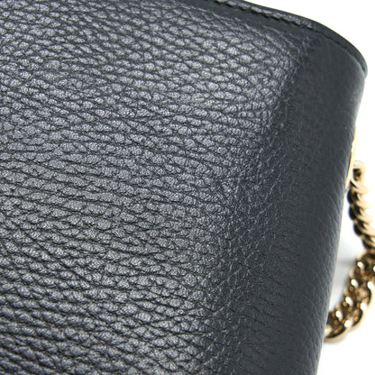 Gucci Interlocking Small Shoulder Bag Black L