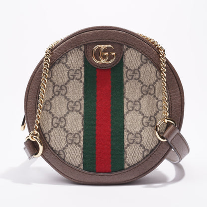 Gucci Ophidia Backpack Supreme / Brown Canvas / Leather