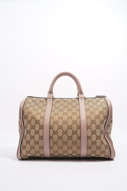 Gucci Womens Boston Bag Supreme / Pink Medium