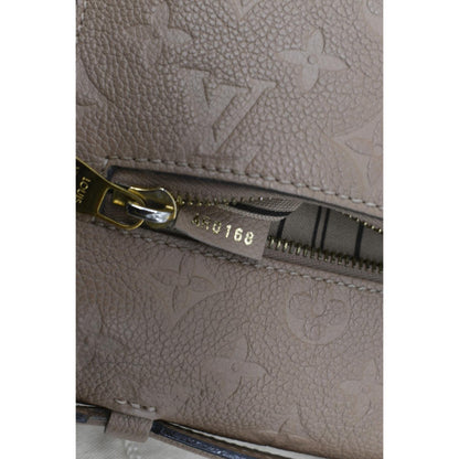LOUIS VUITTON Metis Pochette Empreinte Leather Crossbody Bag Beige