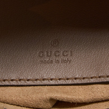 Gucci GG Marmont Mini Bucket Dark Beige