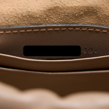 Gucci GG Marmont Mini Bucket Dark Beige