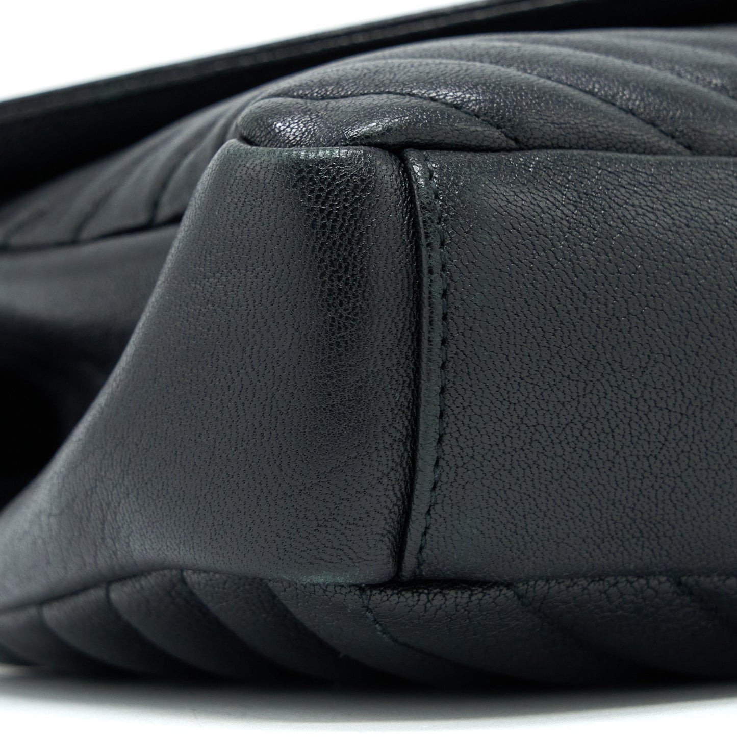 Saint Laurent/YSL Quilted Medium College Bag Lambskin Black Ruthenium Hardware