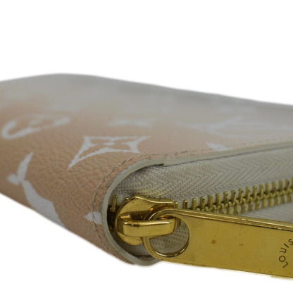 LOUIS VUITTON By The Pool Zippy Mnogram Coated Canvas Wallet Brume