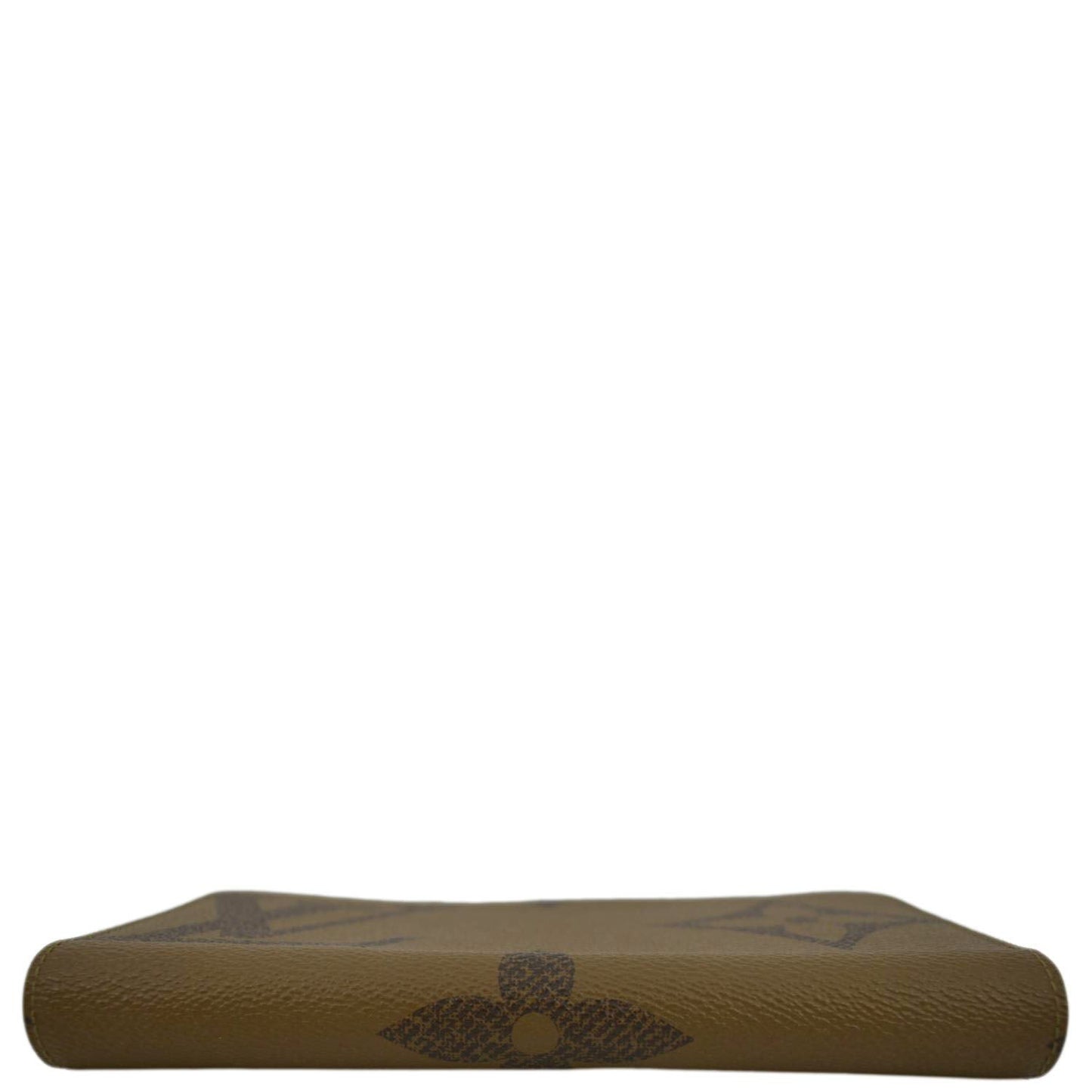 LOUIS VUITTON Giant Monogram Reverse Zippy Wallet Brown