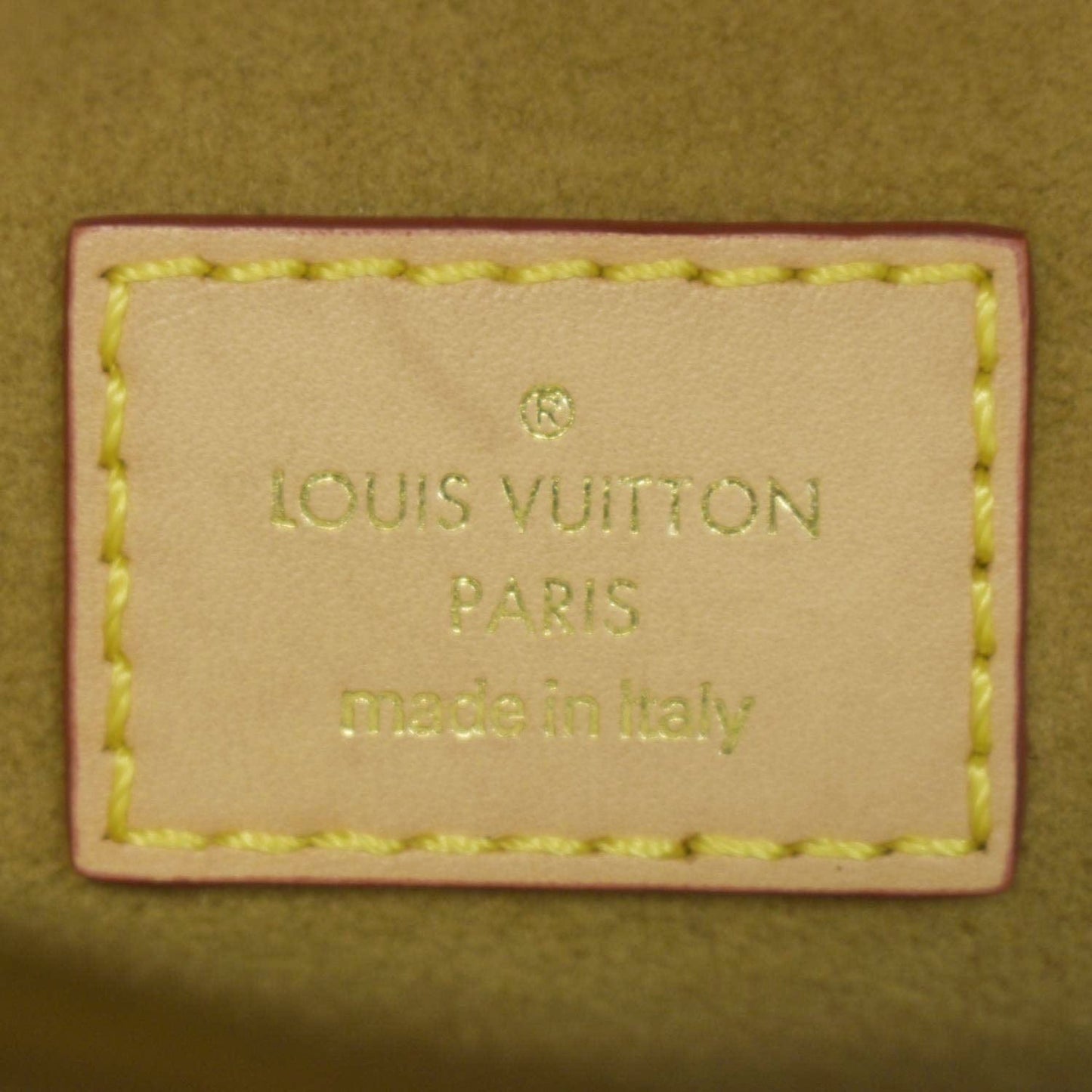 LOUIS VUITTON Carry All MM NM Monogram Canvas Shoulder Bag Brown