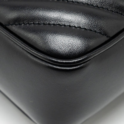 Saint Laurent Lou Camera Bag calfskin black ruthenium SHW
