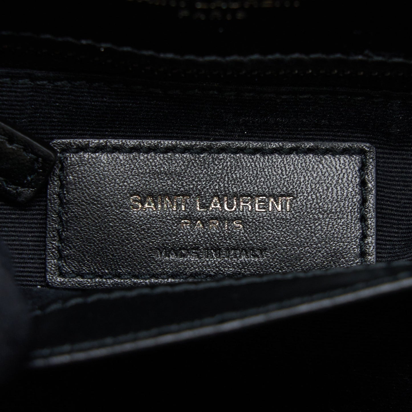 Saint Laurent Loulou Toy Strap Bag Calfskin Black With Black Hardware