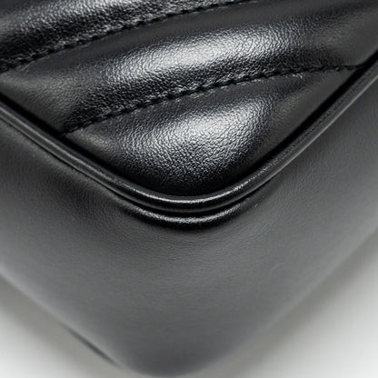 Saint Laurent Lou Camera Bag calfskin black ruthenium SHW