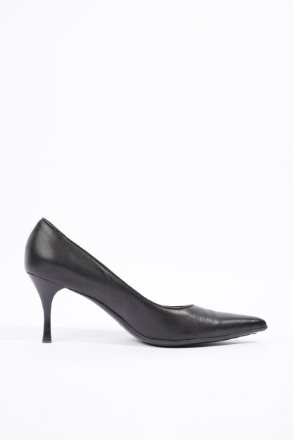 Gucci Womens Leather Pumps Black EU 40.5 / UK 7.5