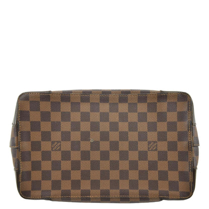 LOUIS VUITTON Hampstead MM Damier Ebene Shoulder Bag Brown