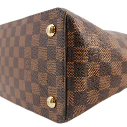 LOUIS VUITTON Jersey Damier Ebene Tote Shoulder Bag Pink