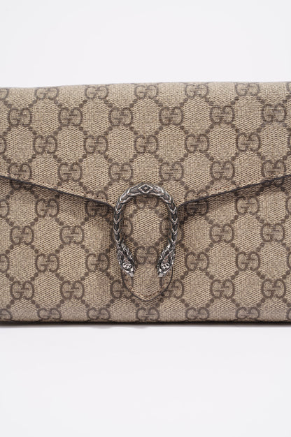 Gucci Womens Dionysus WOC Supreme Canvas