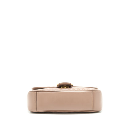 Gucci Marmont Small Dusty Pink matelassé shoulder bag
