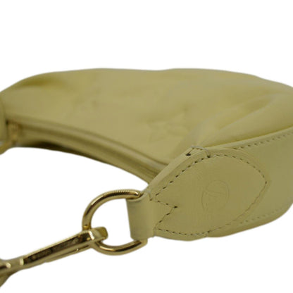 LOUIS VUITTON Over The Moon Bubblegram Calf Leather Crossbody Bag Banana Yellow