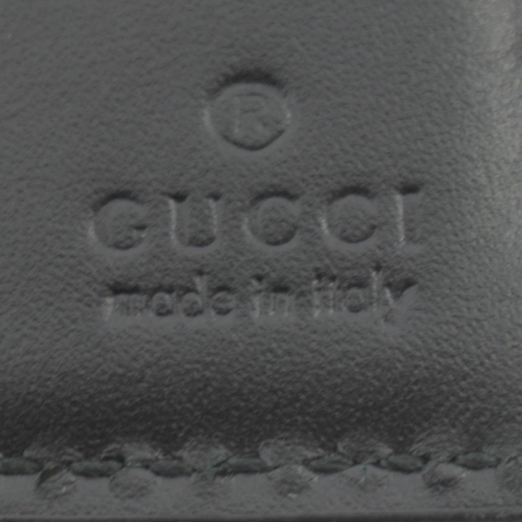 GUCCI GG Supreme Monogram Canvas Bifold Wallet Beige 451240