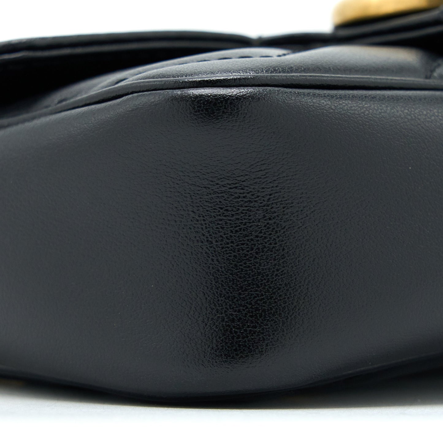 Gucci GG Marmont Super Mini Bag Calfskin Black