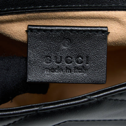 Gucci GG Marmont Super Mini Bag Calfskin Black