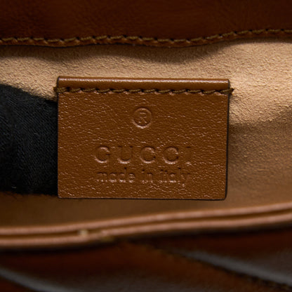 Gucci GG Marmont Super Mini Calfskin Caramel