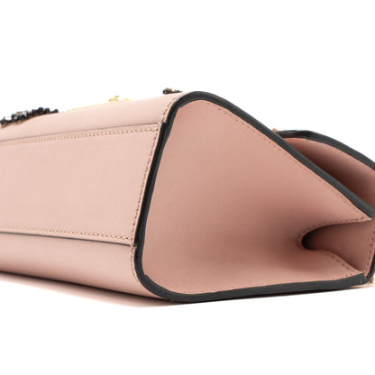 Gucci Padlock Chain Bag Crystal Star Limited Calfskin Pink