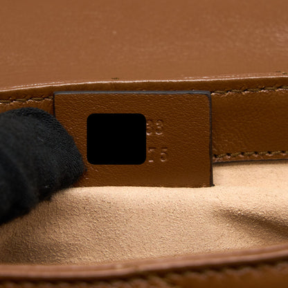 Gucci GG Marmont Super Mini Calfskin Caramel