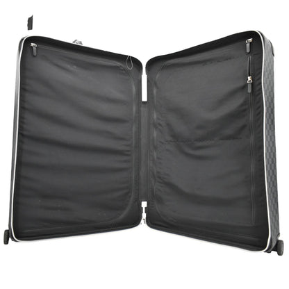 LOUIS VUITTON Horizon 55 Damier Graphite Canvas Travel Bag Black