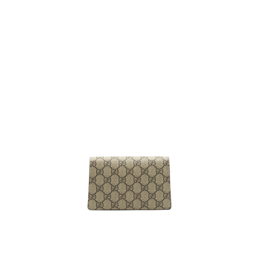 GUCCI DIONYSUS GG SUPREME SUPER MINI BAG BEIGE