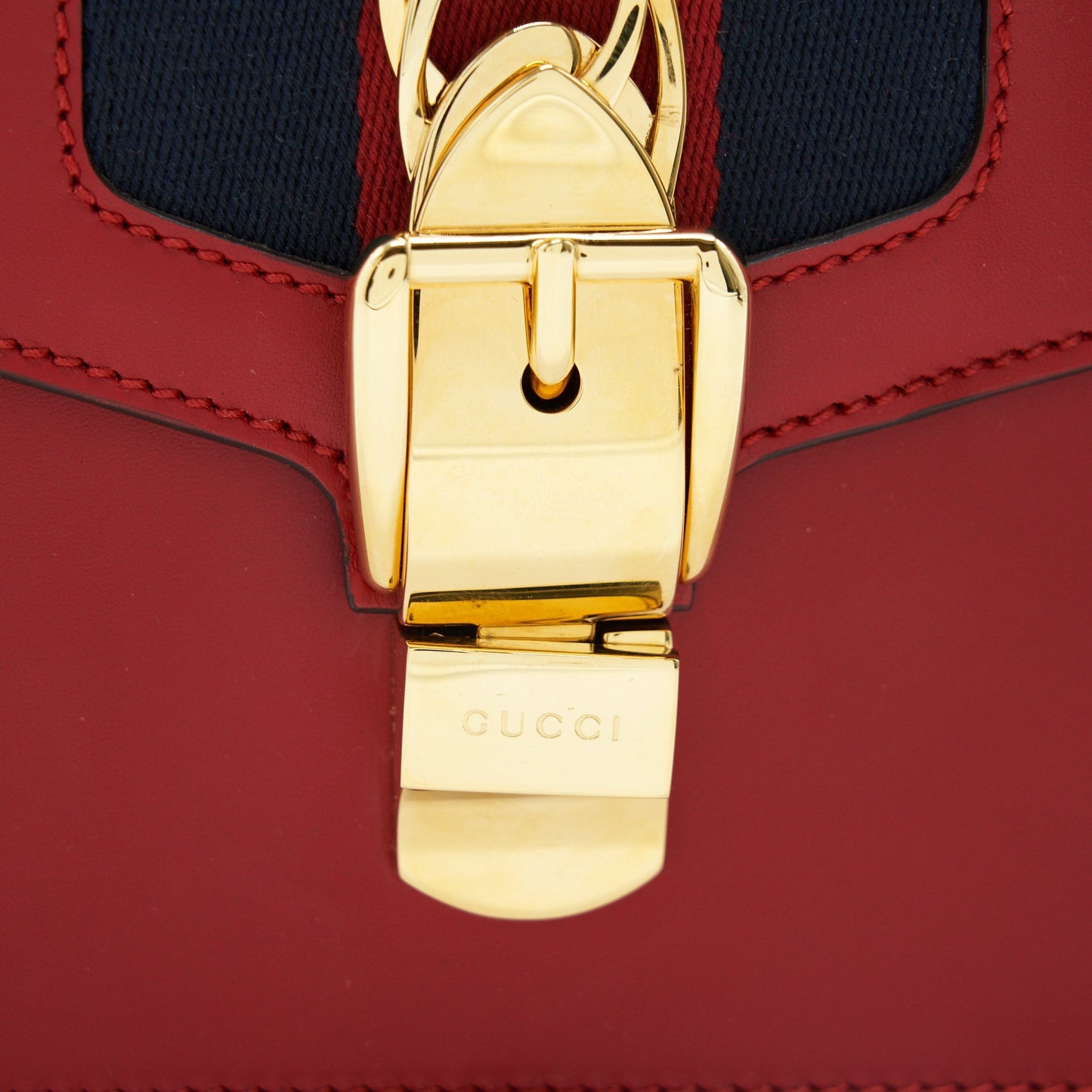 Gucci Small Sylvie Bag Red with