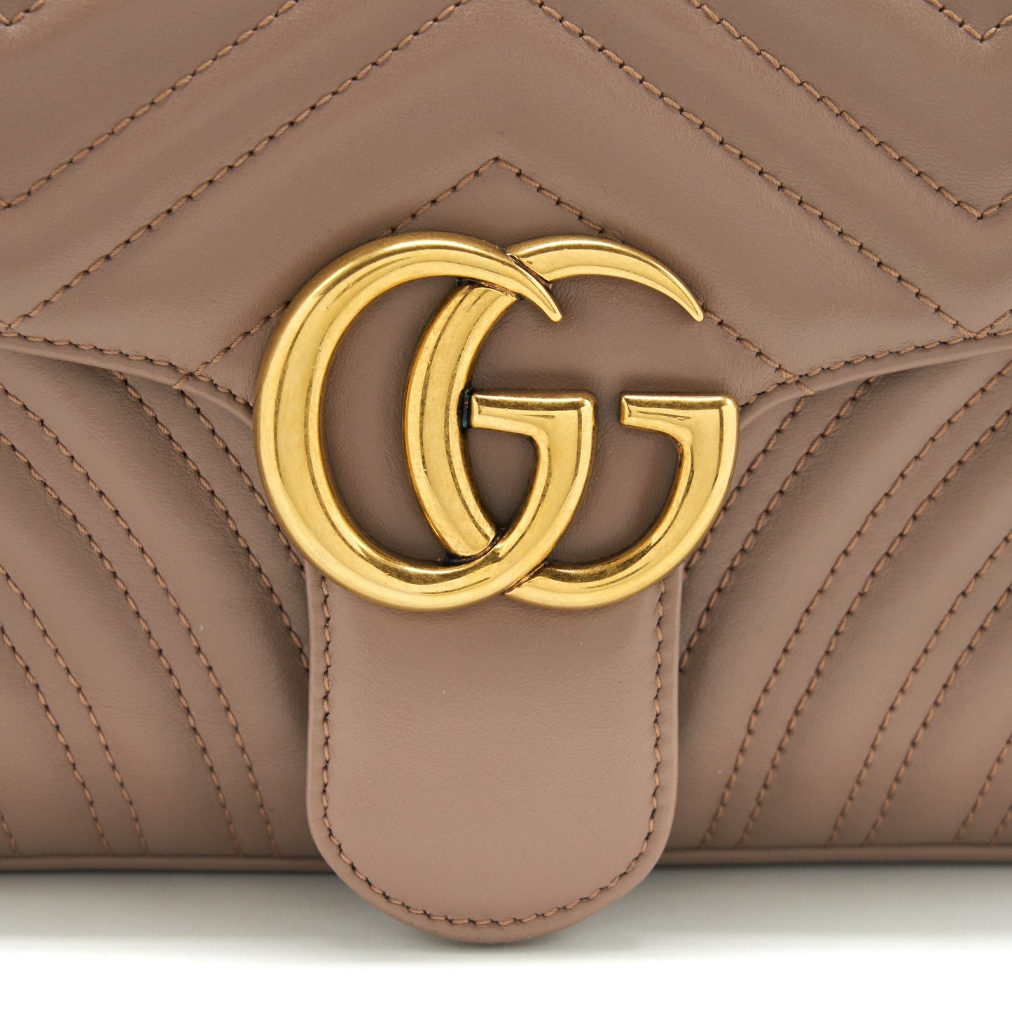 Gucci Marmont Small Dusty Pink matelassé shoulder bag