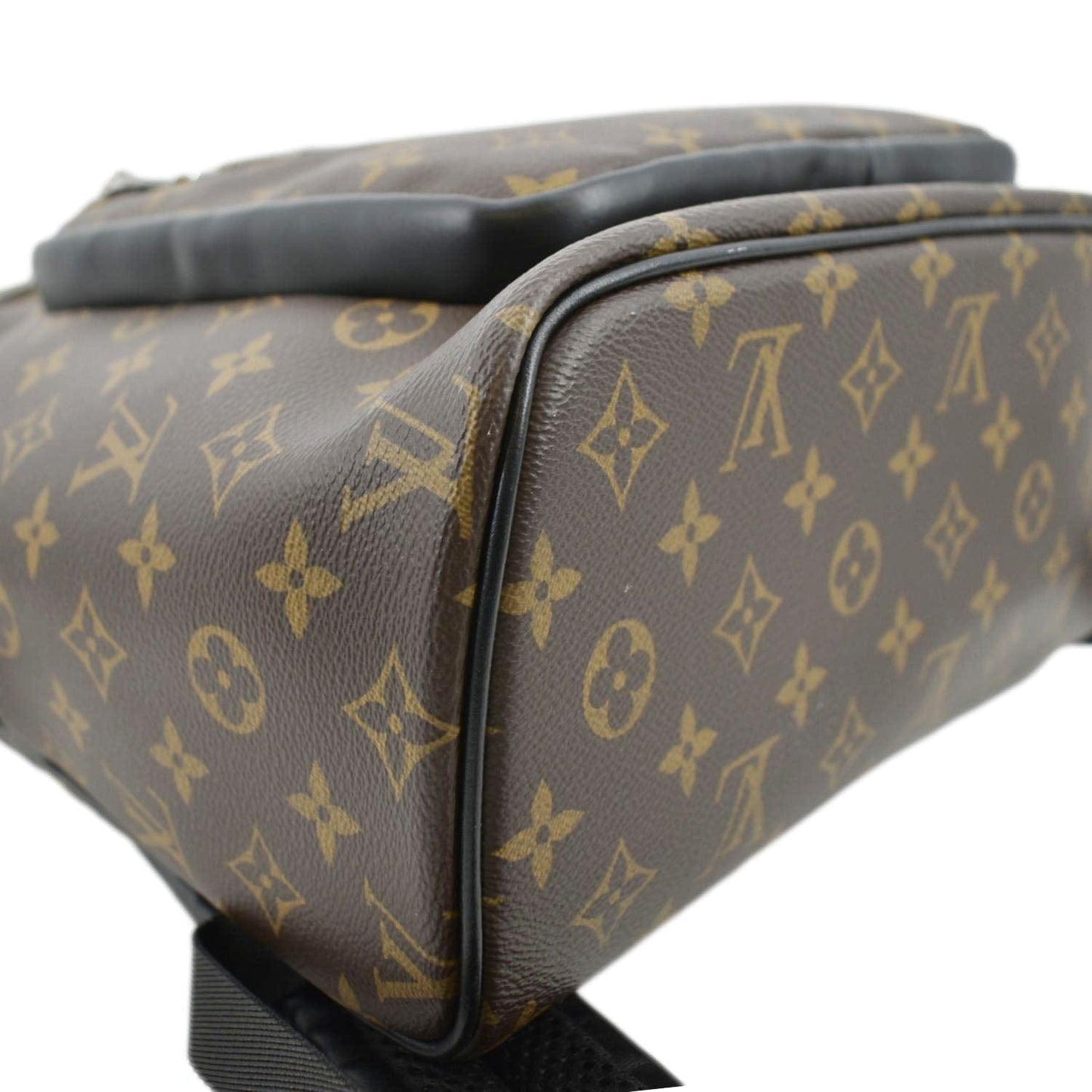 LOUIS VUITTON Josh Monogram Canvas Backpack Bag Brown
