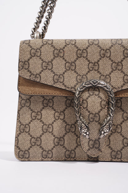 Gucci Dionysus GG Supreme Bag Brown Canvas Mini