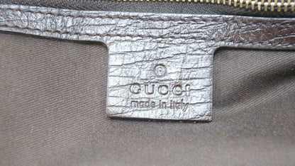 GUCCI GG Canvas Horsebit Large Hobo Bag 114900